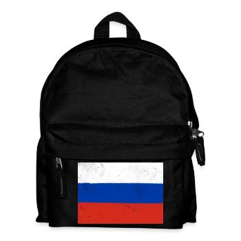 Flag of Russia - Kids' Backpack - black - Front