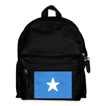 Flagge von Somalia - Kinder Rucksack - Schwarz - Vorne