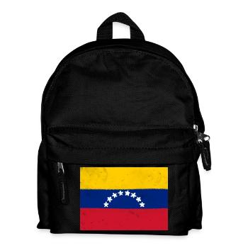 Flag of Venezuela - Kids' Backpack - black - Front