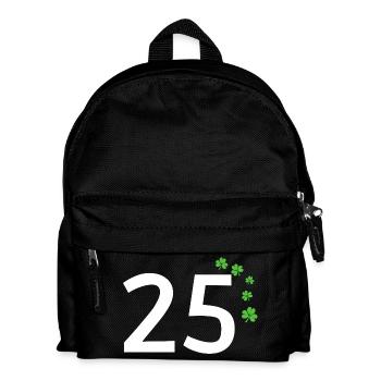 25 - Kids' Backpack - black - Front