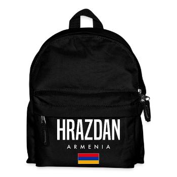 Hrazdan Armenien - Kinder Rucksack - Schwarz - Vorne