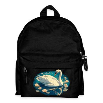 Swans Swan - Kids' Backpack - black - Front