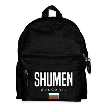 Shumen Bulgarien - Kinder Rucksack - Schwarz - Vorne