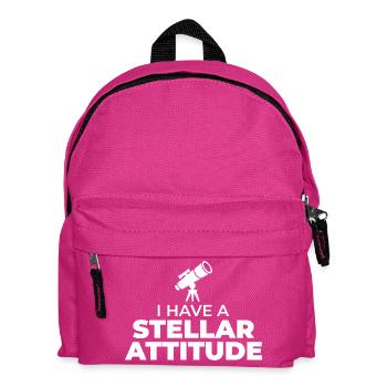 Astronomy Space Science  - Kids' Backpack - fuchsia - Front