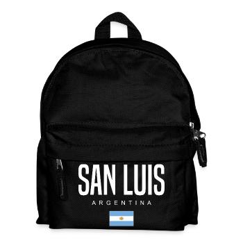 San Luis Argentina Argentinian - Kids' Backpack - black - Front