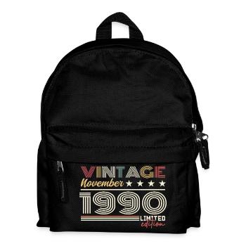 Novembre 1990 - Sac à dos Enfant - noir - Devant