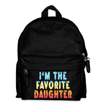 Family Favorites Gifts & more I'm The Favorite Dau - Kids' Backpack - black - Front