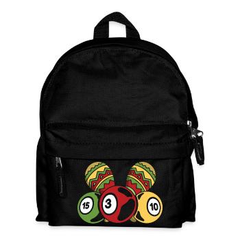 Bingo Game Bingo & Maracas Fiesta Bingo - Kids' Backpack - black - Front