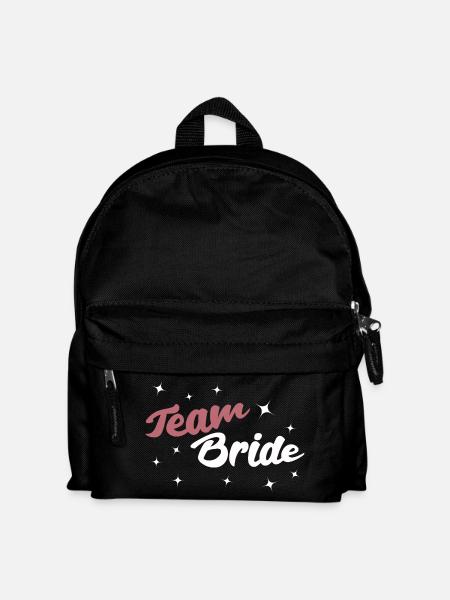 Team Bride - Kids' Backpack - black