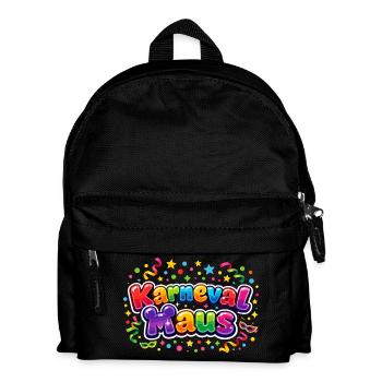 Carnival Mouse Cologne Cologne Alaaf Gift Funny - Kids' Backpack - black - Front
