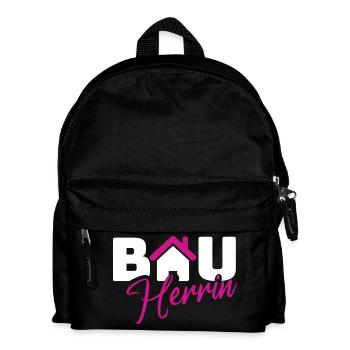 Logo style constructeur - Sac à dos Enfant - noir - Devant