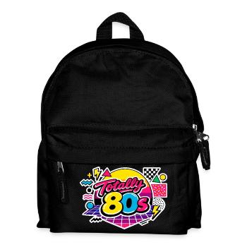 Totalement années 80 - Sac à dos Enfant - noir - Devant