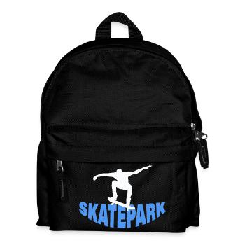 SKATEPARK - Kinder Rucksack - Schwarz - Vorne