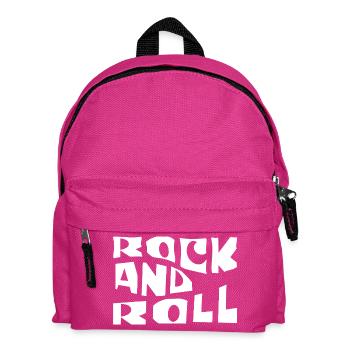 Rock'n'Roll Retro-Typografie - Kinder Rucksack - Fuchsia - Vorne
