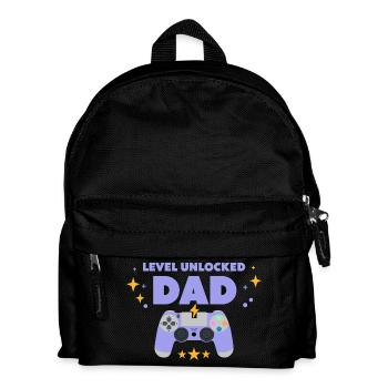 Level unlocked: Dad - Kids' Backpack - black - Front