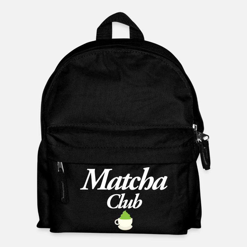 Matcha Club - Kinder Rucksack - Schwarz