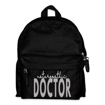 Médecin naturopathe Médecin Médecine naturelle - Sac à dos Enfant - noir - Devant