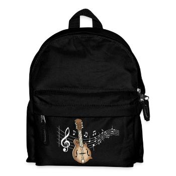 Partitions de mandoline Bluegrass Country Music - Sac à dos Enfant - noir - Devant