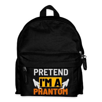 Fais comme si j’étais un Phantom Graphic - Sac à dos Enfant - noir - Devant