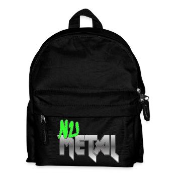 Nu Metal Green Fan Edition - Kinder Rucksack - Schwarz - Vorne