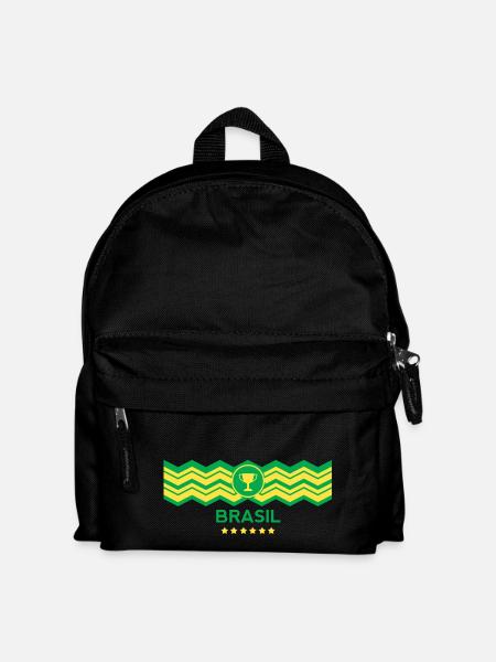 Campeão do mundo Brasil - Kids' Backpack - black