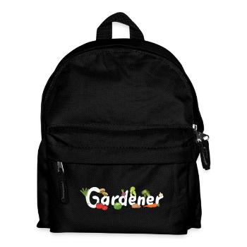 Jardinier Jardin jardinier - Sac à dos Enfant - noir - Devant