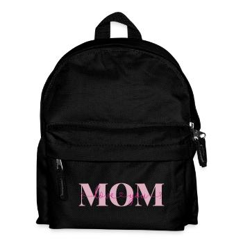 Love you Mom Declaration of Love Mother Love Mama - Kids' Backpack - black - Front