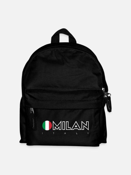 Mailand - Kinder Rucksack - Schwarz