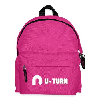 U-TURN - Kids' Backpack - fuchsia - Front