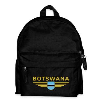 Botswana T-Shirt für Fans - Kinder Rucksack - Schwarz - Vorne