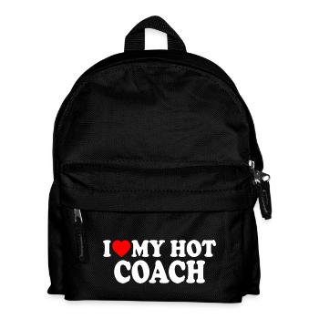 I love my hot coach - Sac à dos Enfant - noir - Devant