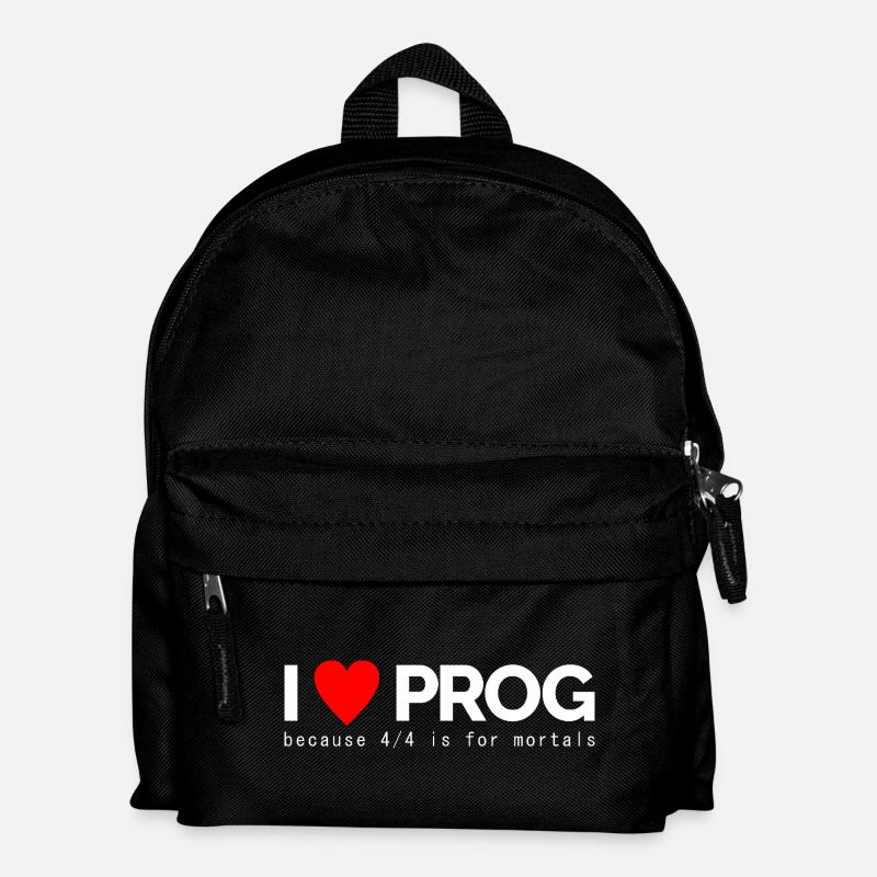 J’adore le Prog - Sac à dos Enfant - noir