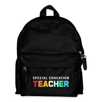 Special Needs School Teacher Special Education Pedagogue - Kids' Backpack - black - Front