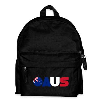 Australia - Kids' Backpack - black - Front