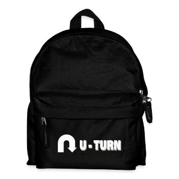 U-turn - Kids' Backpack - black - Front