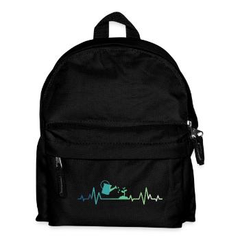 Gärtnern Gartenpflanzkübel - Kinder Rucksack - Schwarz - Vorne