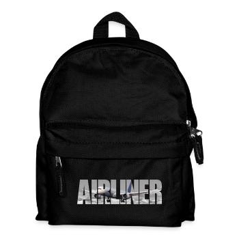 Airliner B 787 - Kids' Backpack - black - Front