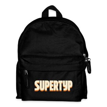 Supertype – Statement Design - Kids' Backpack - black - Front