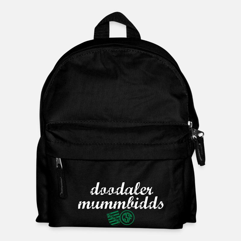 Doodaler Mummbidds - Kinder Rucksack - Schwarz