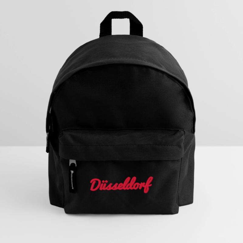Düsseldorf Script Stadtlogo Kinder Rucksack