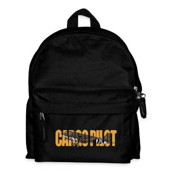 Cargo pilot C-47 - Kids' Backpack - black - Front