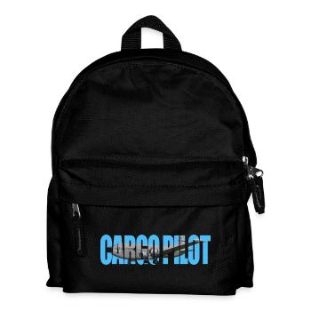 Cargo pilot C-124C - Kids' Backpack - black - Front