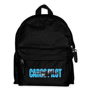 Cargo pilot C-17 - Kids' Backpack - black - Front