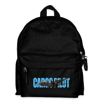 Cargo pilot C-130 - Kids' Backpack - black - Front