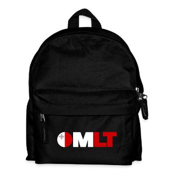 Malta - Kinder Rucksack - Schwarz - Vorne