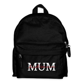 Best mum ever - Kids' Backpack - black - Front