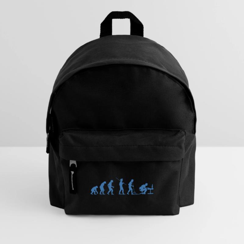 Programmierer Evolution Informatiker Entwickler Kinder Rucksack