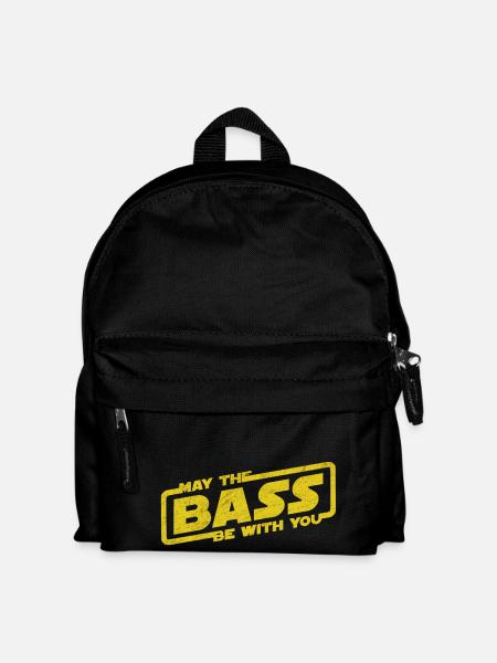 Que la basse soit avec toi Electro Party Techno EDM - Sac à dos Enfant - noir