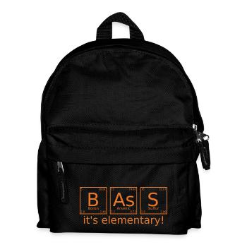 Eléments basse - Sac à dos Enfant - noir - Devant