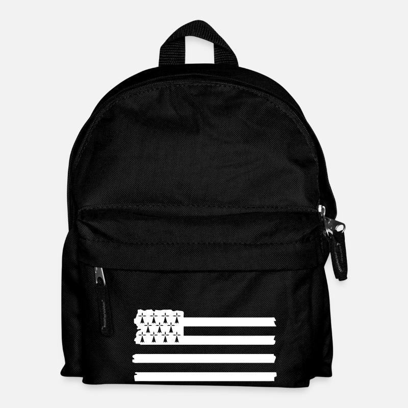 breirzh bretagne 15 - Sac à dos Enfant - noir